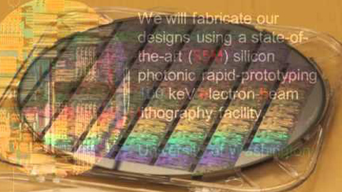 Silicon photonics chip fabrication